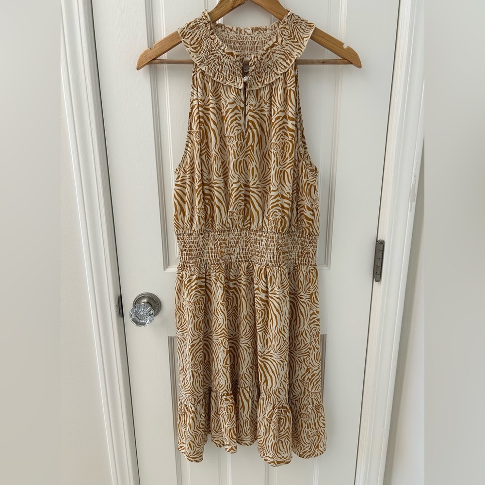 THML‎ Urban Outfitters Animal Print Sleeveless Dress Size L